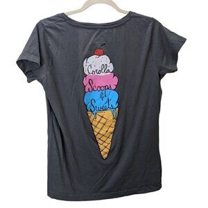 Corolla Scoops & Sweets Shop Shirt Gray Medium